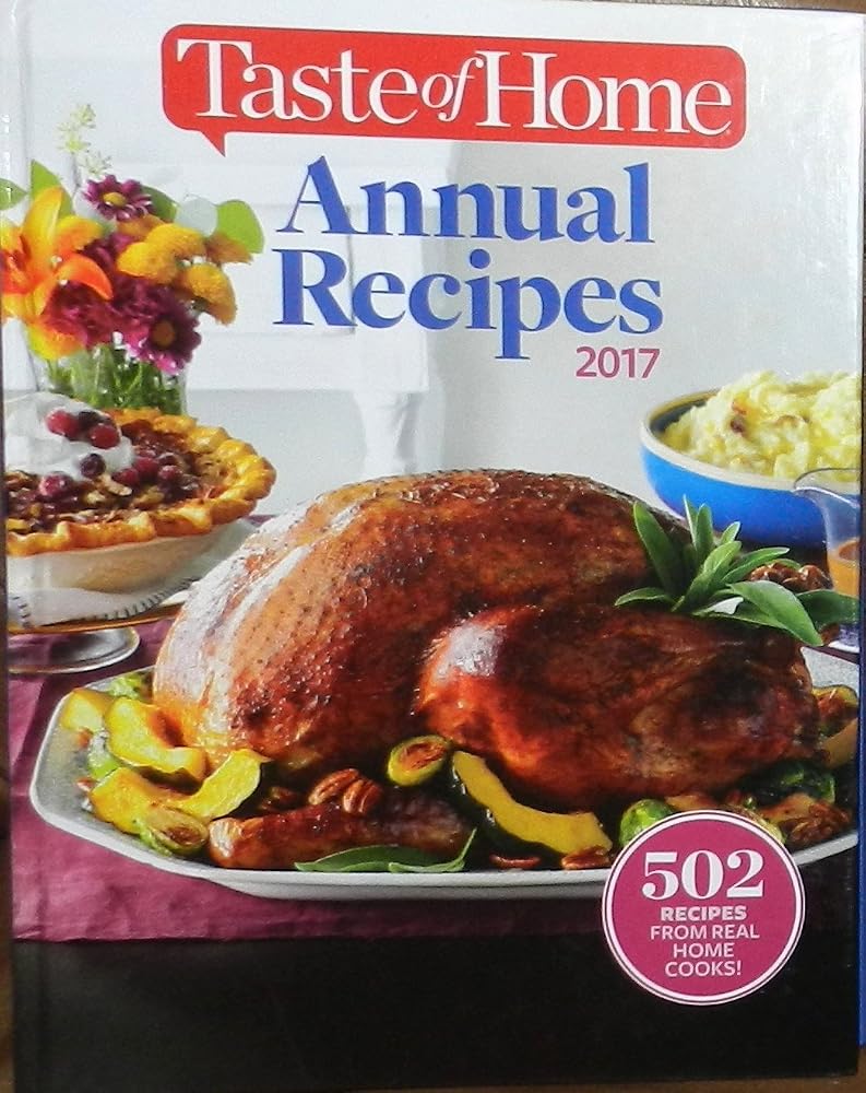 Taste of Home Annual Recipes 2017 cover image