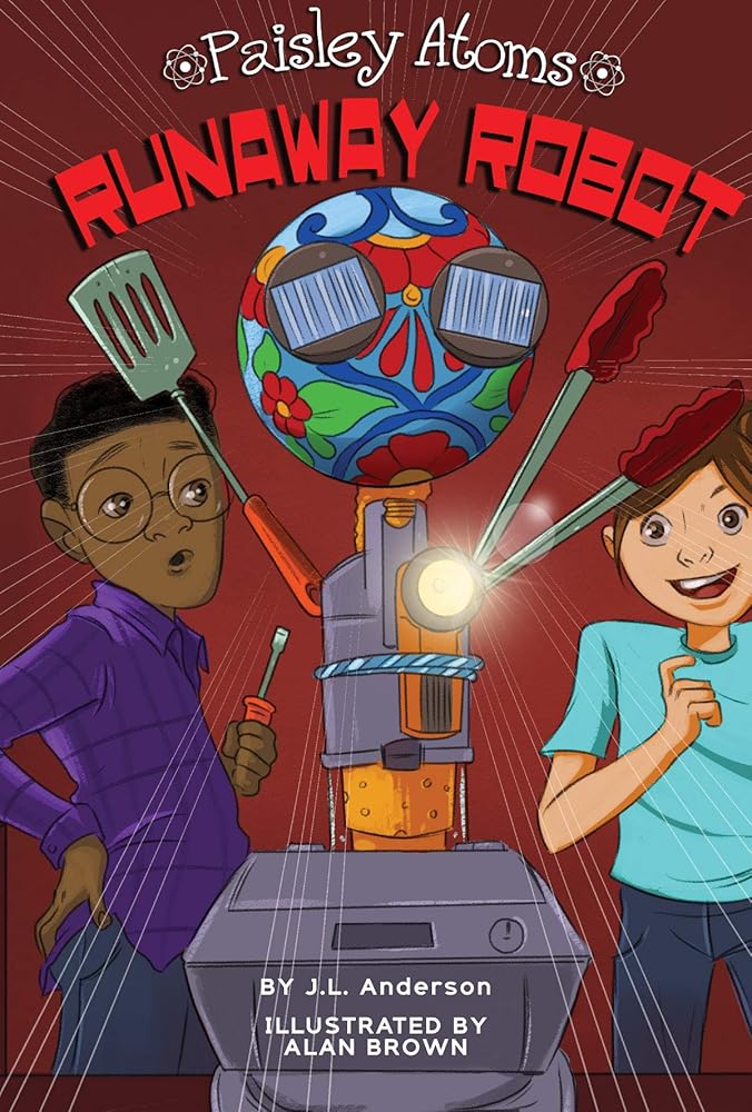 Rourke Educational Media Runaway Robot (Paisley Atoms) cover image