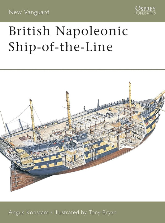 British Napoleonic Ship-of-the-Line (New Vanguard) cover image