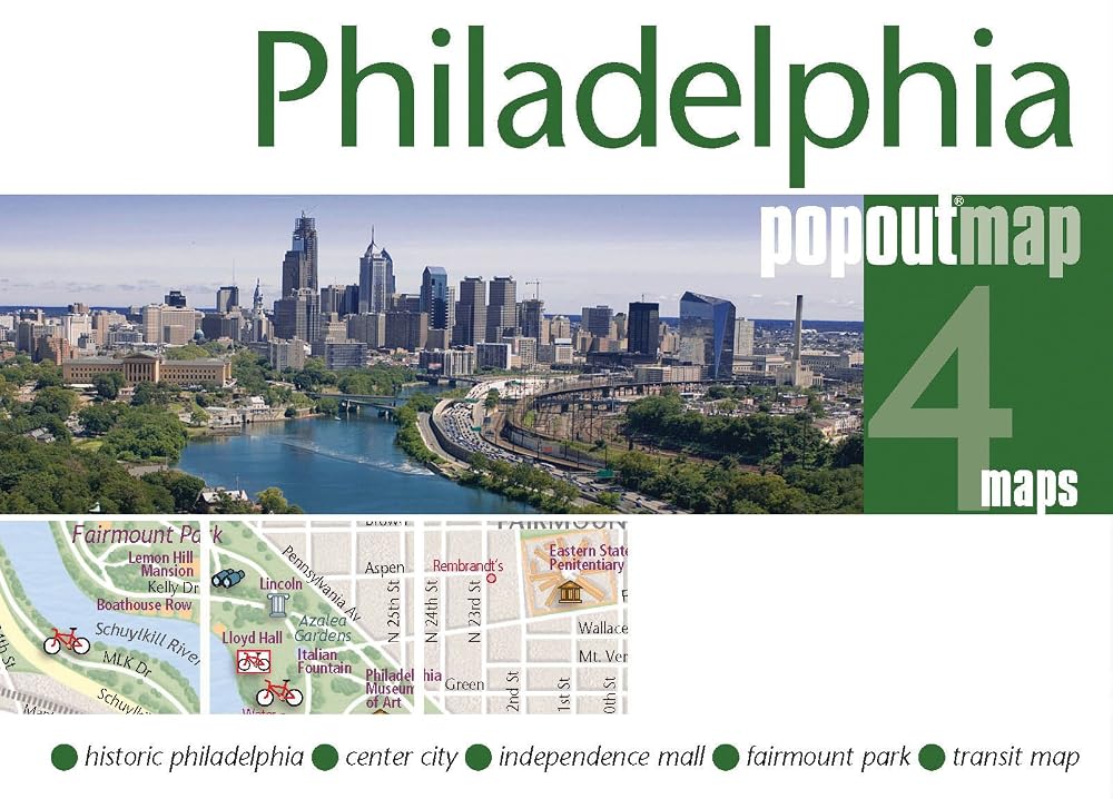 Popoutmap Philadelphia cover image