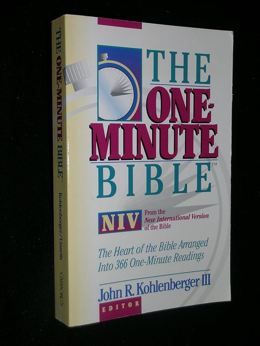 The One-Minute Bible: New International Version cover image