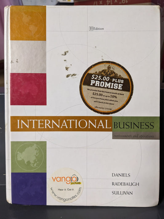 International Business: Environments and Operations (11th Edition)