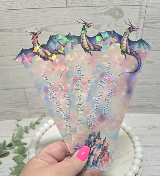 Bookmark - Dragon, North Bound Designs