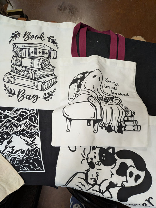 Tote Bag - Critters, Crafts and Cowboys Hats