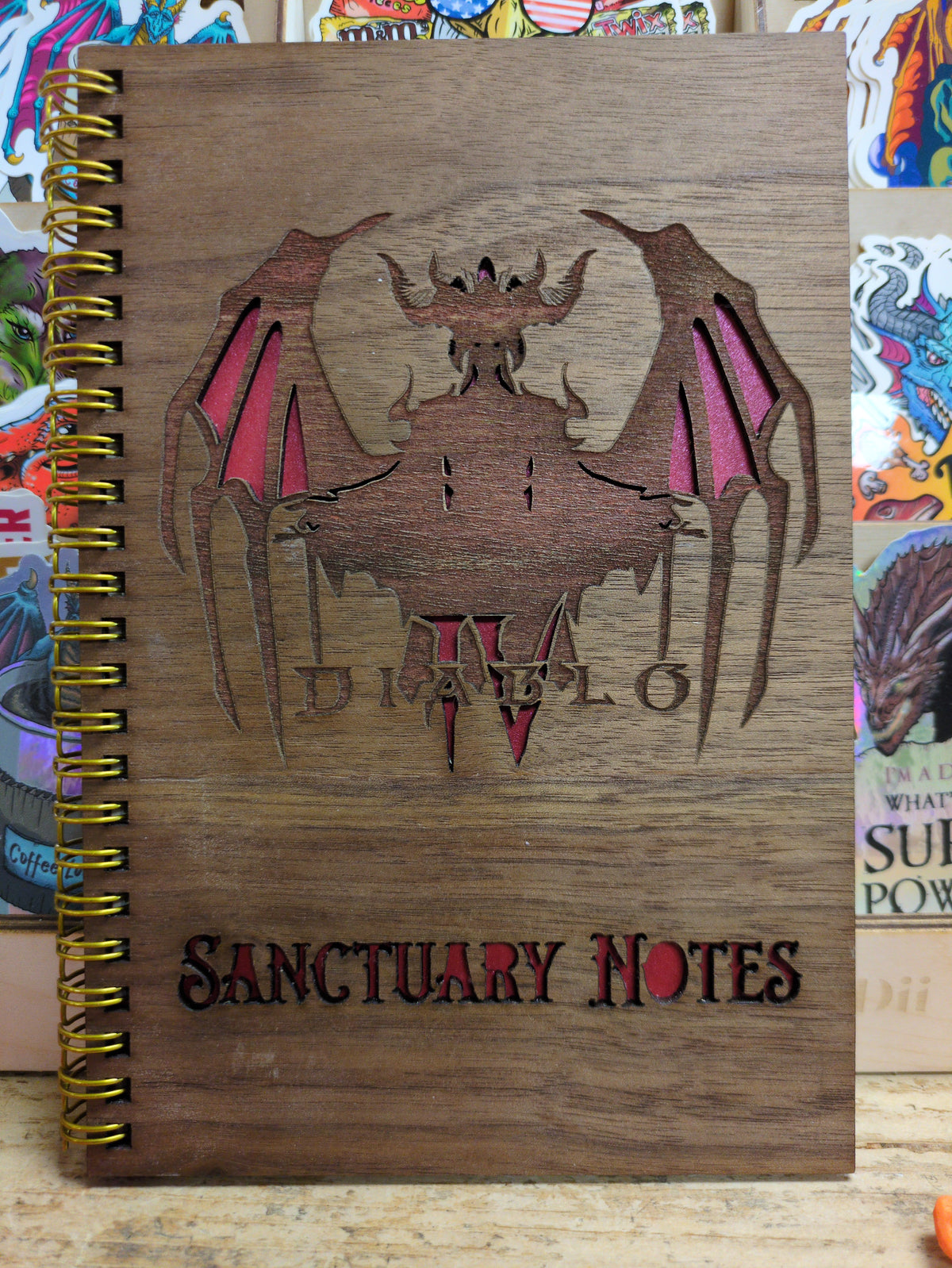 Wooden Journal - By Dii
