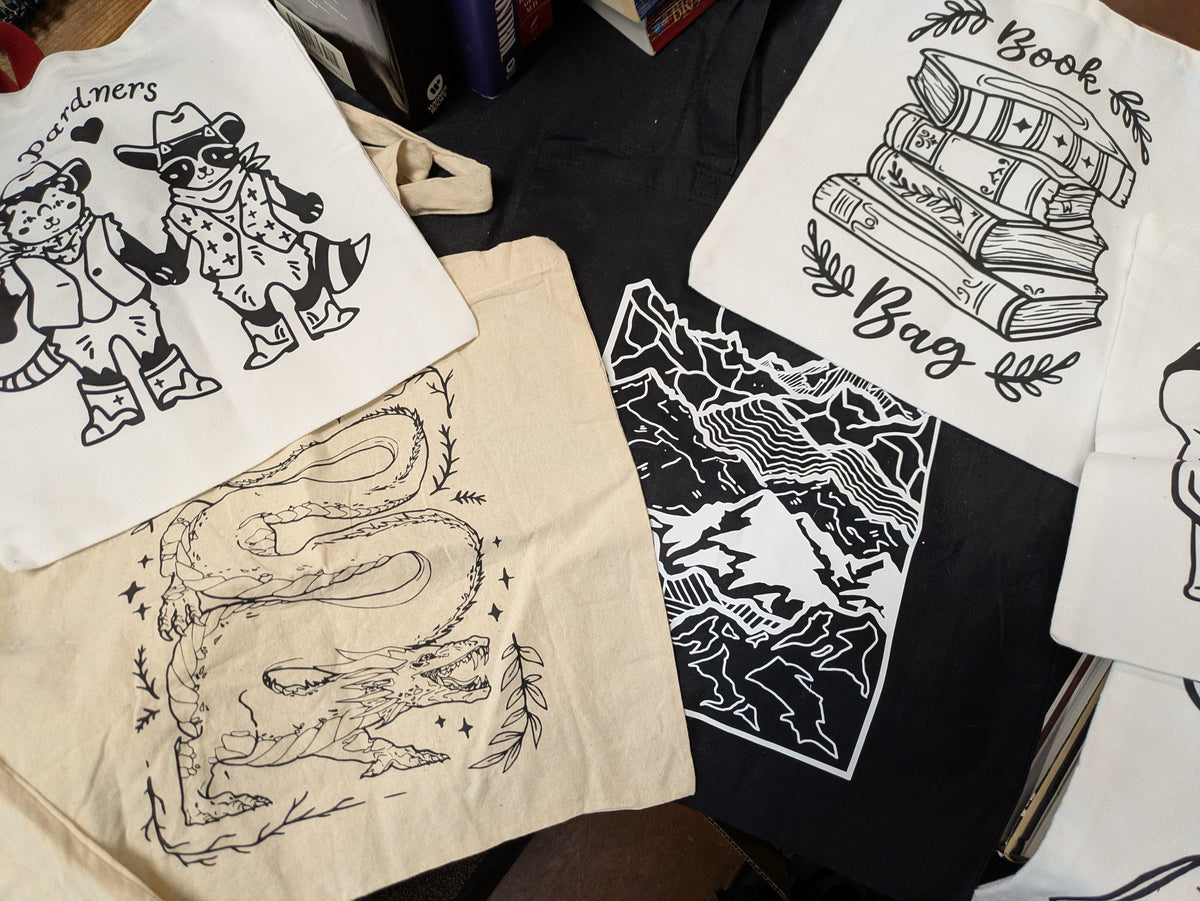 Tote Bag - Critters, Crafts and Cowboys Hats
