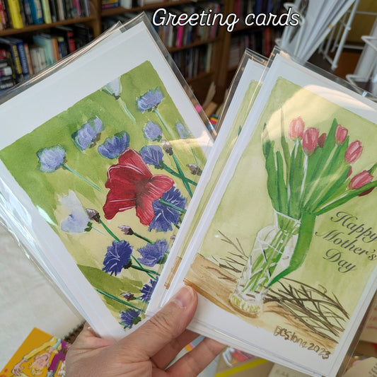 Greeting Cards - Large by Debbie Stone
