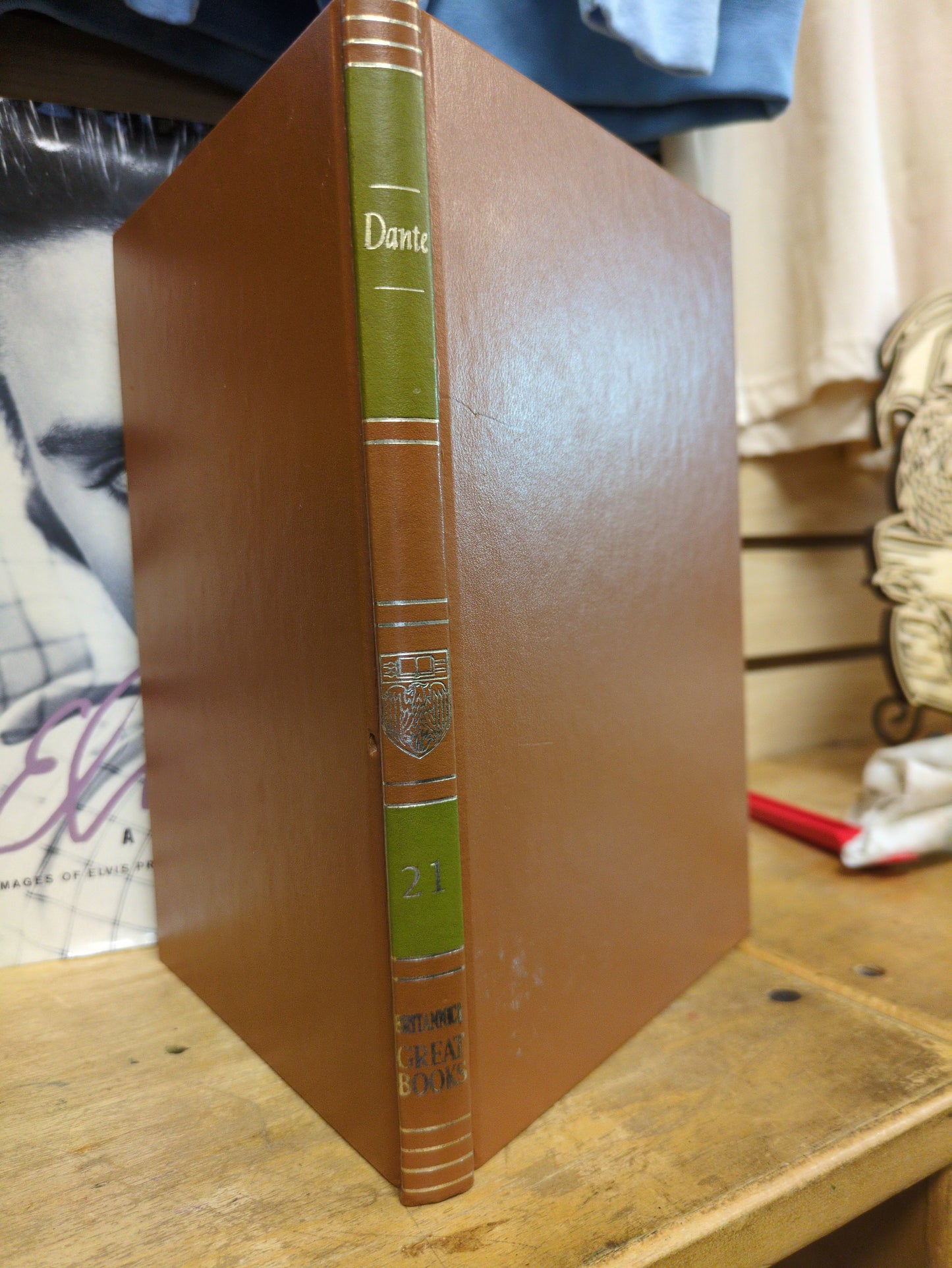 Dante, Great Books of the Western World, Vol 21, edited by Robert Maynard Hutchins