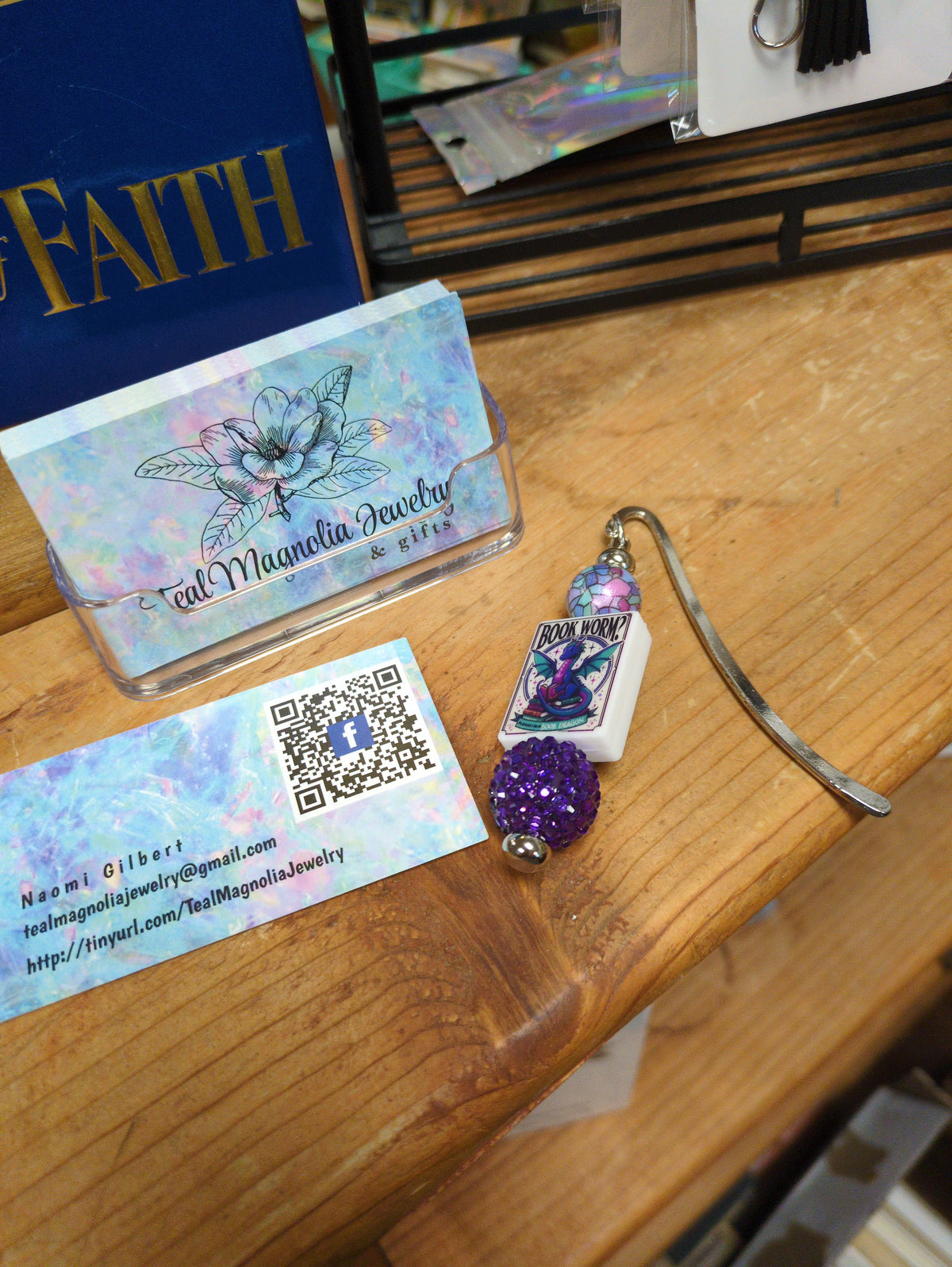 Book Mark - Beaded by Teal Magnolia