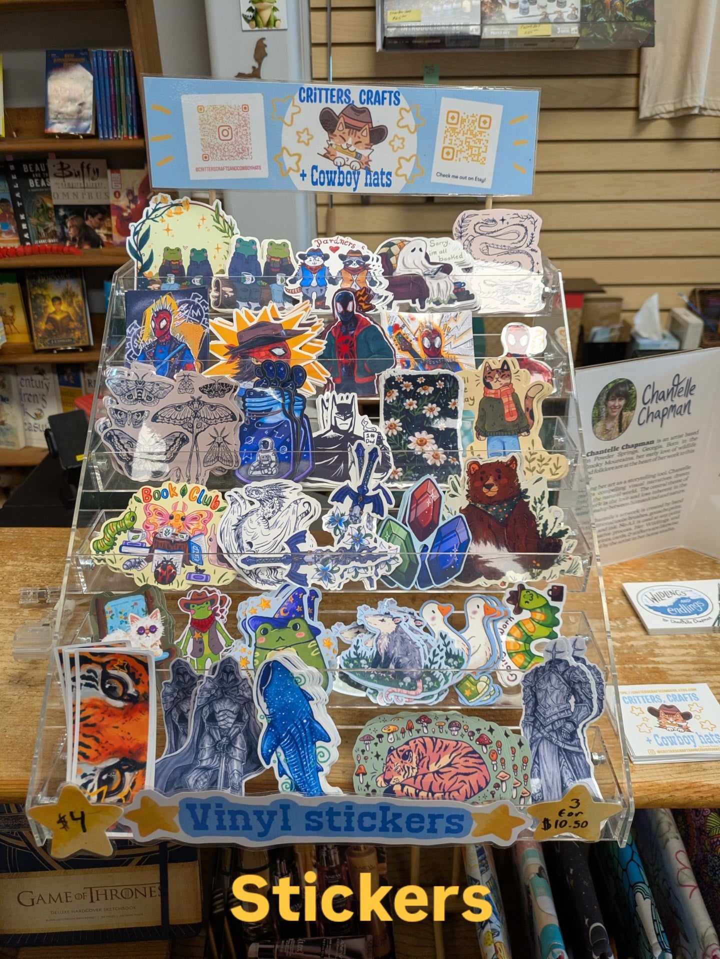 Sticker Bundle - Critters, Crafts and Cowboy Hats